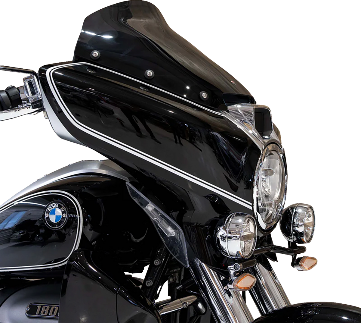 Flare® Windshield - 14-1/2" - Dark Smoke - '22-'24 R18