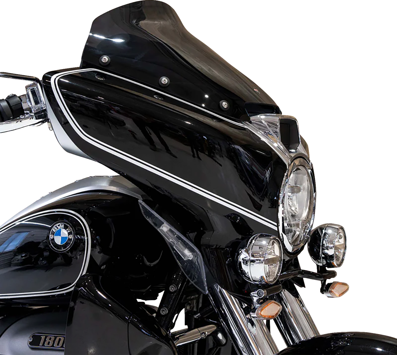Flare® Windshield - 14-1/2" - Dark Smoke - '22-'24 R18