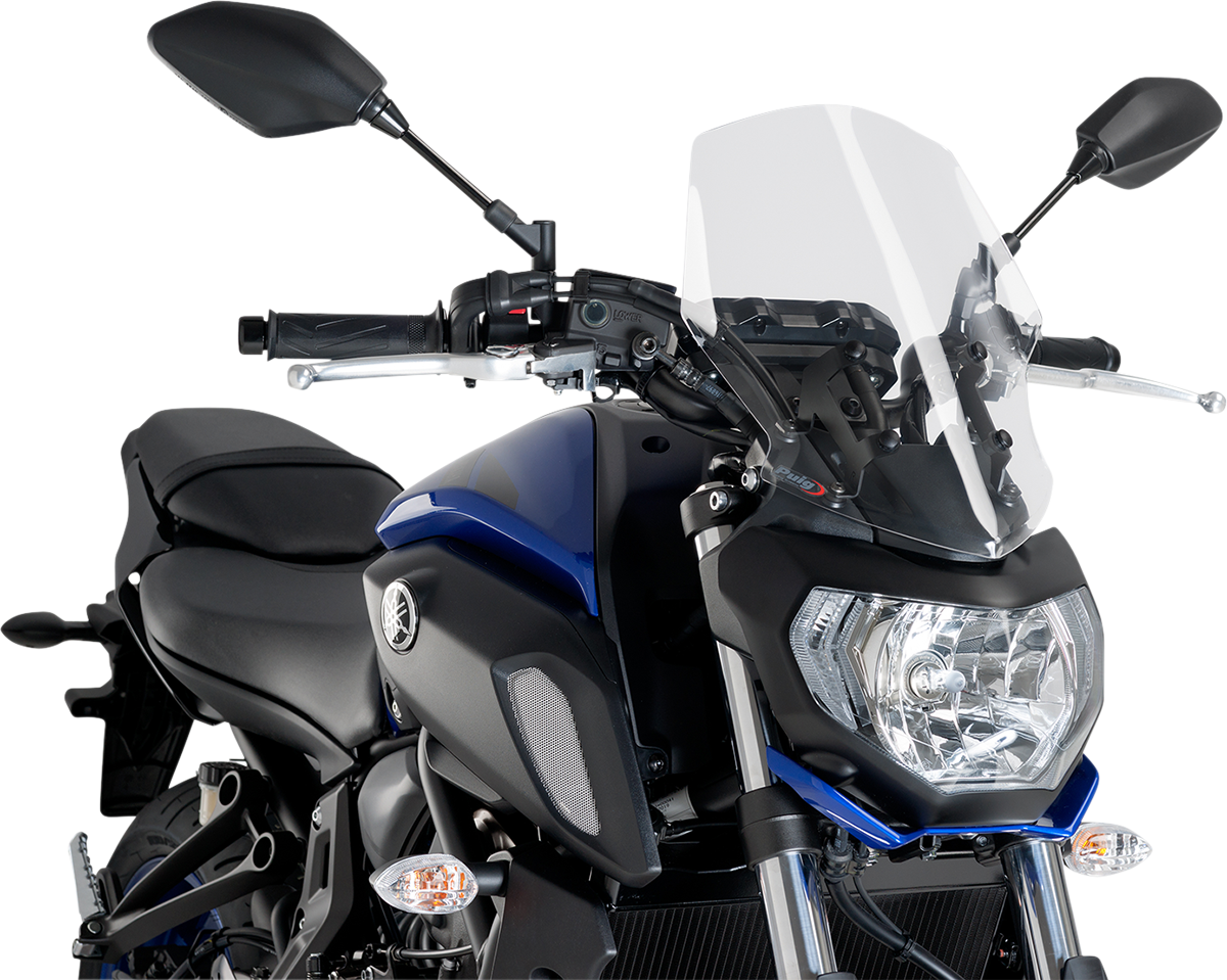 Race Windscreen - 14-1/4" - Clear - Tour - Yamaha