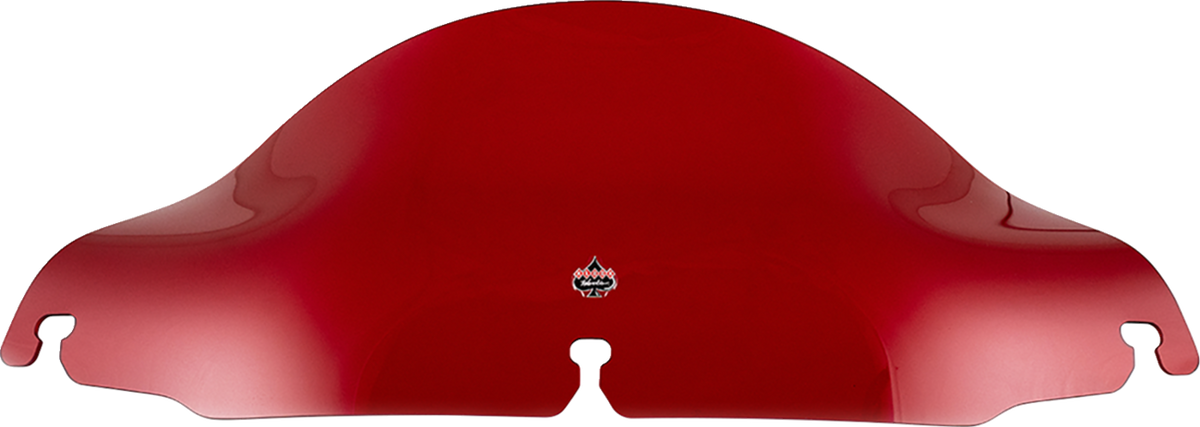 Kolor Flare® Windshield - 6-1/2" - Red - '96-'13 FLHT/FLHX