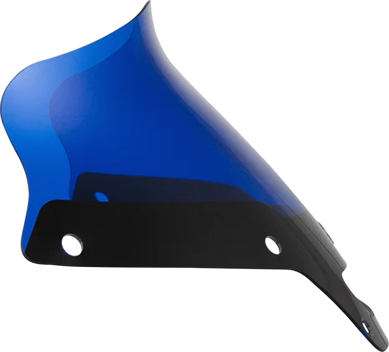 Kolor Flare® Windshield - 6" - Blue - '22-'25 FXLRST