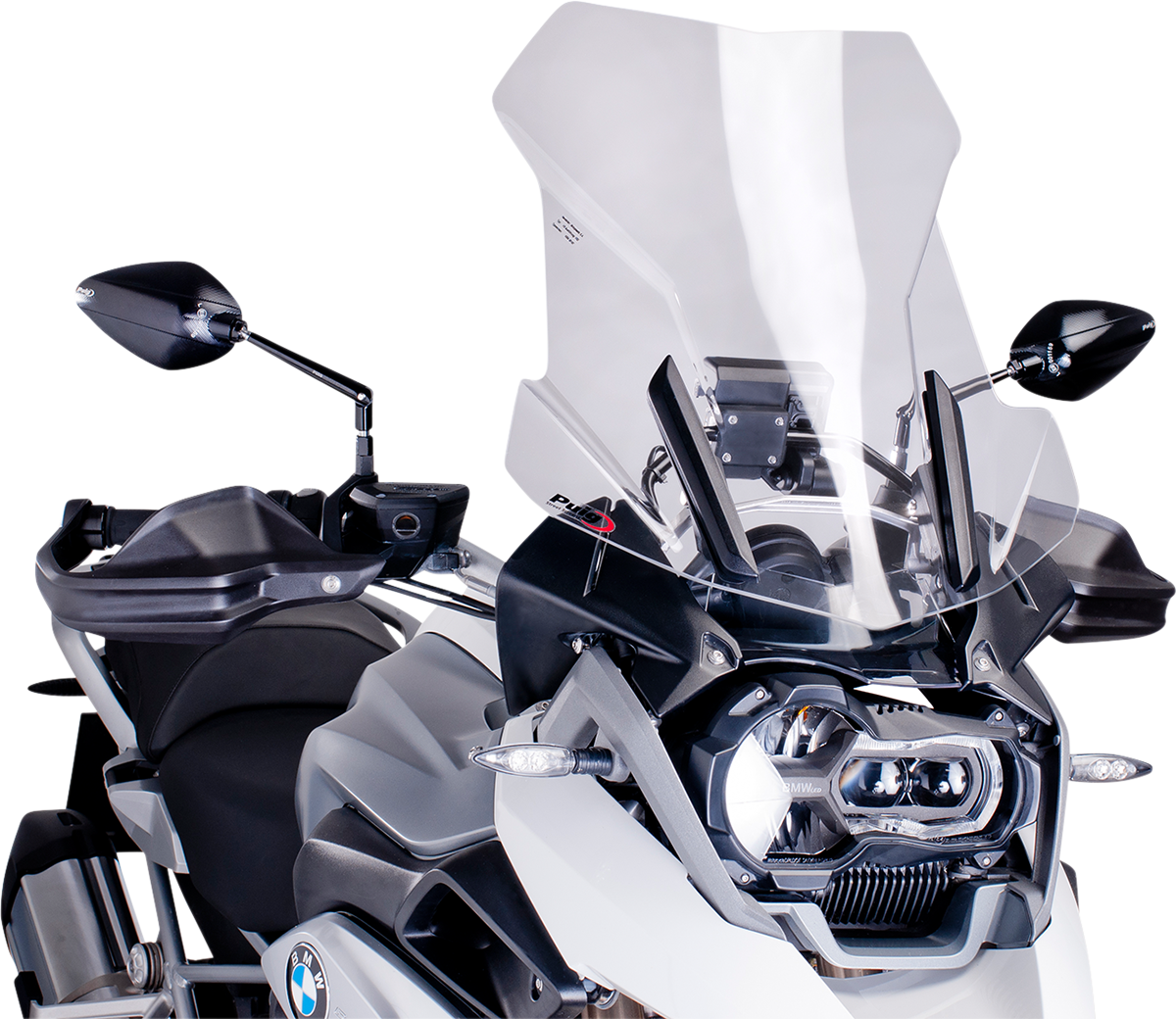 Touring Windscreen - 21-1/2" - Clear - BMW