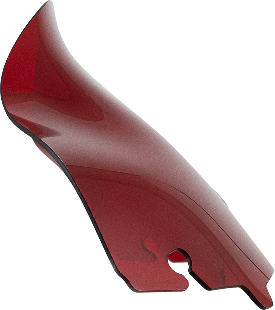 Kolor Flare® Windshield - 6-1/2" - Red - '14-'25 FLH/FLHT/FLHX