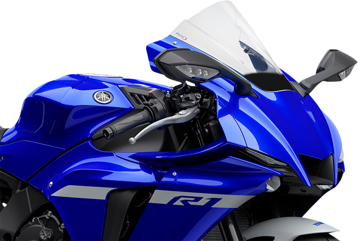 Race Windscreen - 13-1/4" - Clear - YZF-R1