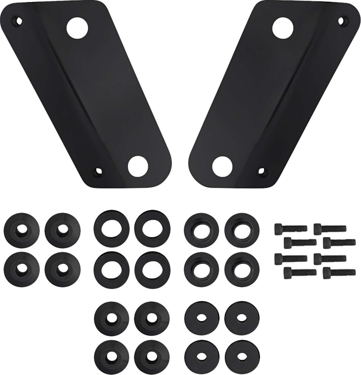 Windshield Adapter Kit - Black - FLHX