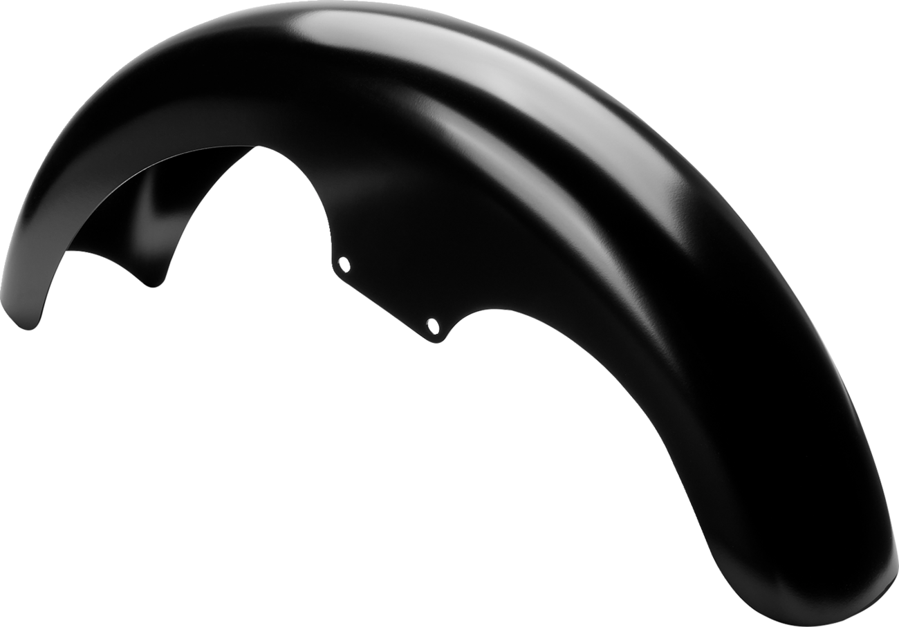 TLF Front Fender - Black - 19" - HD Softail