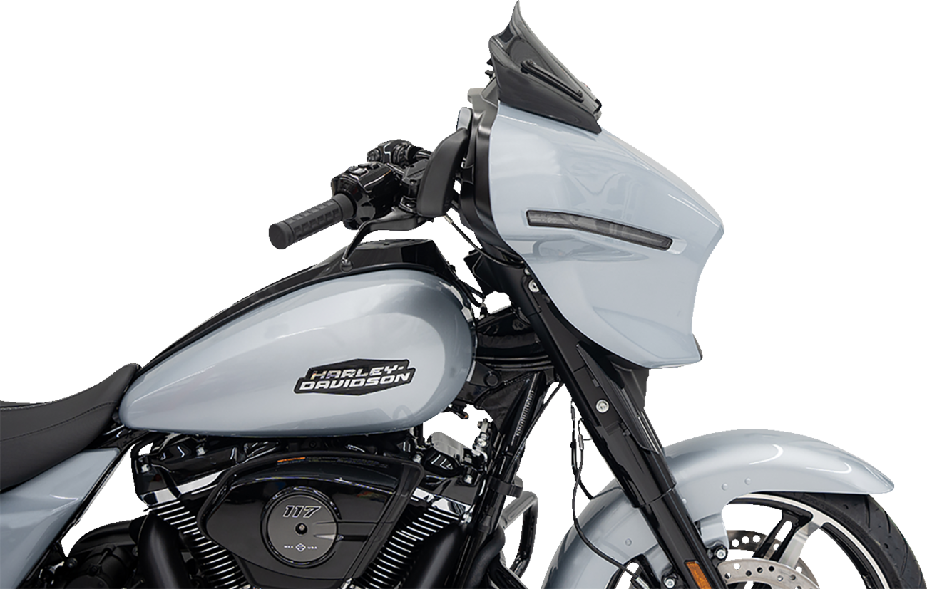Flare® Windshield - 8" - Black - '23-'25 FLHX