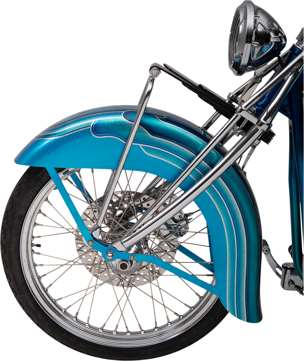WFB™ Benchmark Front Fender - Black - HD Touring/Trike '83-'13