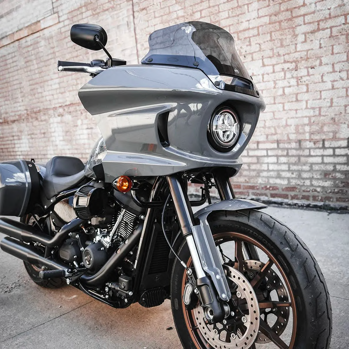 Flare® Windshield - 6" - Dark Smoke - FXLRST