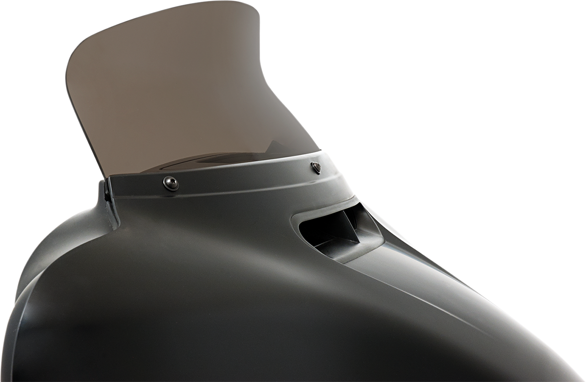 Spoiler Windshield - 6-1/2" - Smoke - FLH