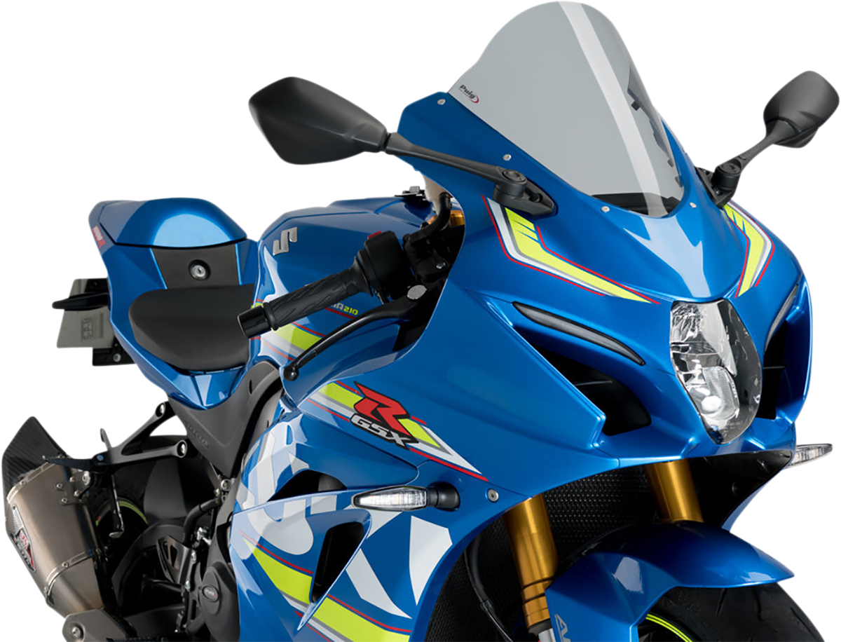 Race Windscreen - 11-1/4" - Smoke - GSX-R