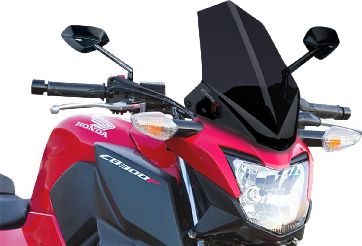 New Generation Windscreen - 11-5/8" - Dark Smoke - CB300F