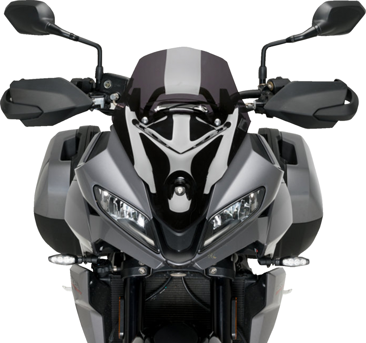 Sport Windscreen - 18" - Dark Smoke - Tiger Sport 660
