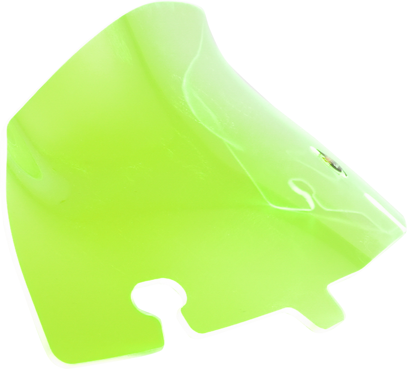 Ice Flare® Windshield - 4" - Green Ice - '14-'25 FLHT/FLHX