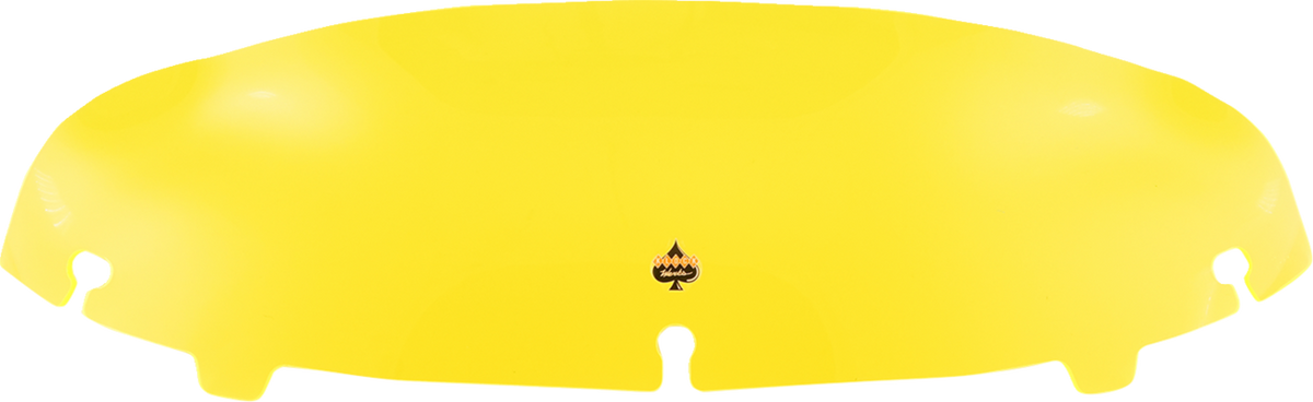 Ice Flare® Windshield - 4" - Yellow Ice - '14-'25 FLHT/FLHX