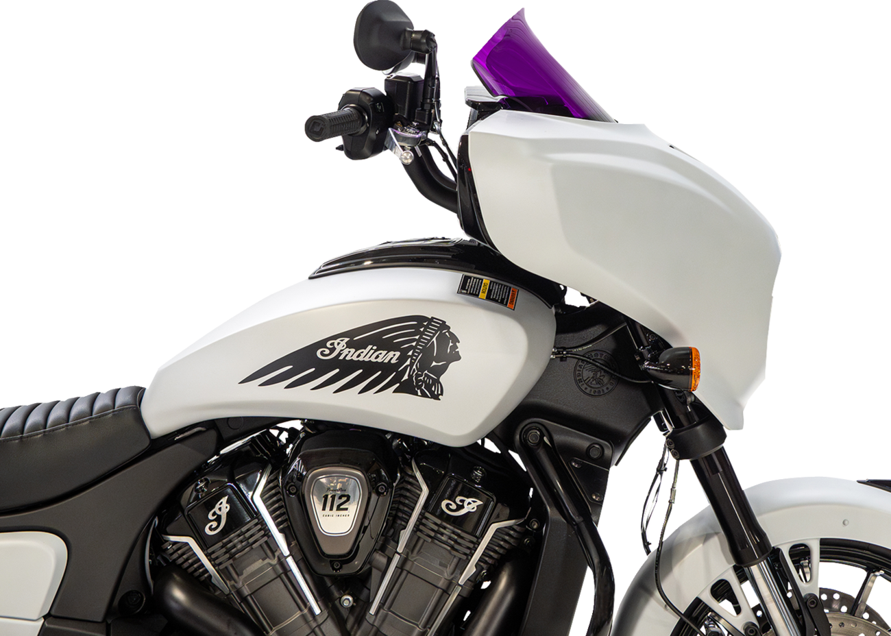 Windshield - 9" - Purple - Chieftain PowerPlus/Roadmaster PowerPlus