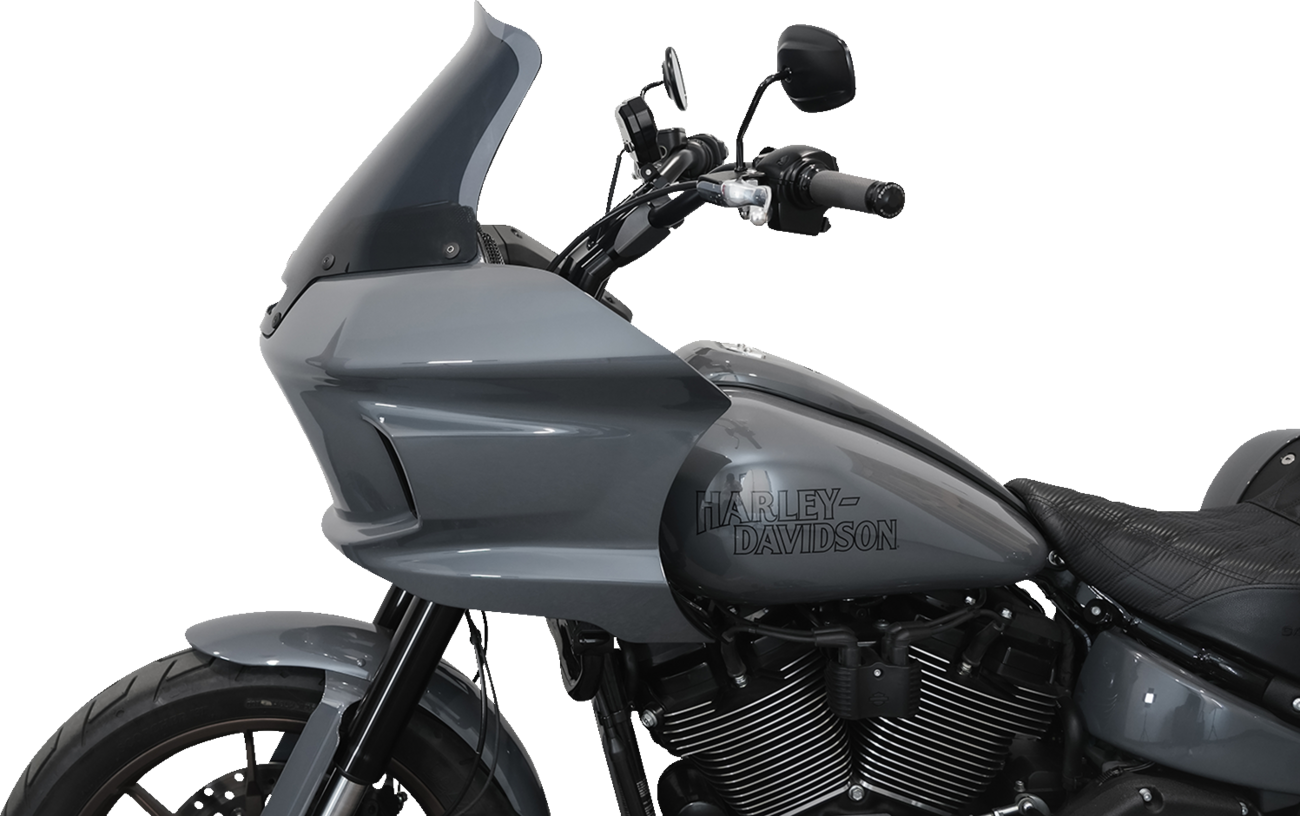 Flare® Windshield - 10" - Dark Smoke - FXLRST