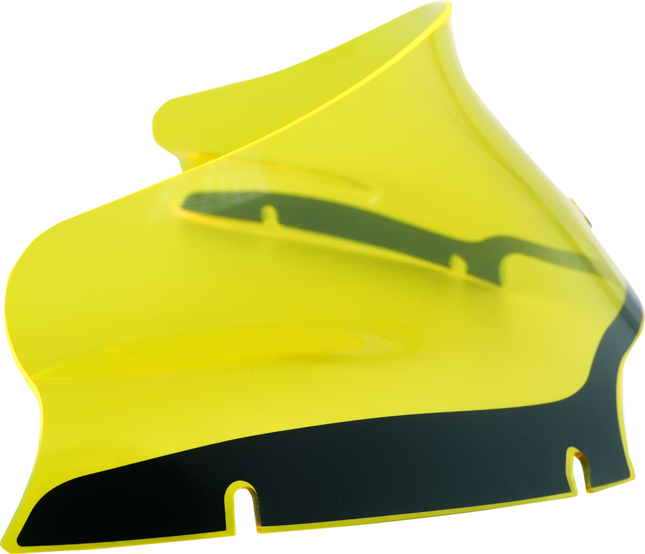 Ice Flare® Windshield - 6" - Yellow Ice - '15-'25 FLTR