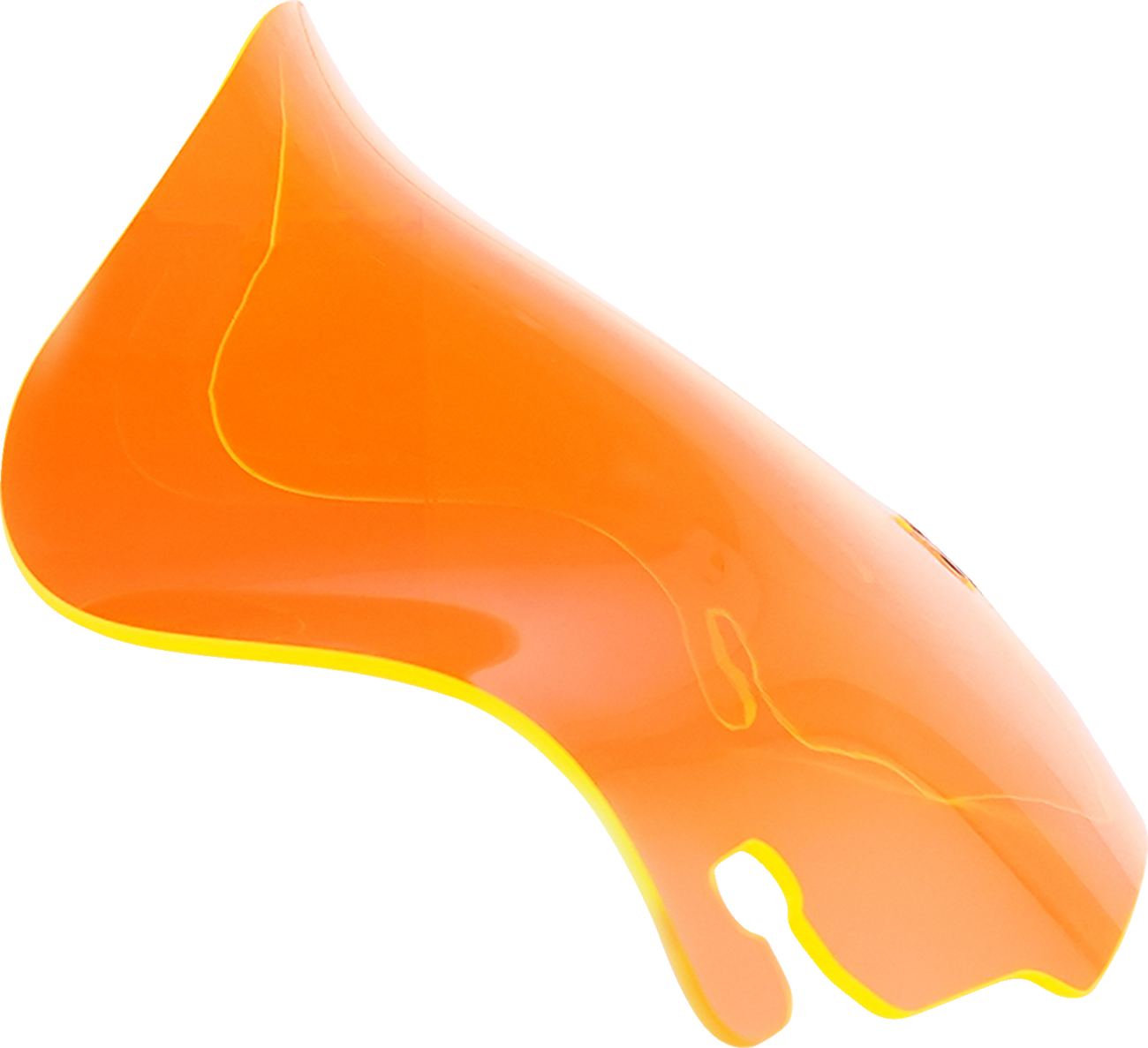 Ice Flare® Windshield - 6.5" - Orange Ice - '96-'13 FLHT/FLHX