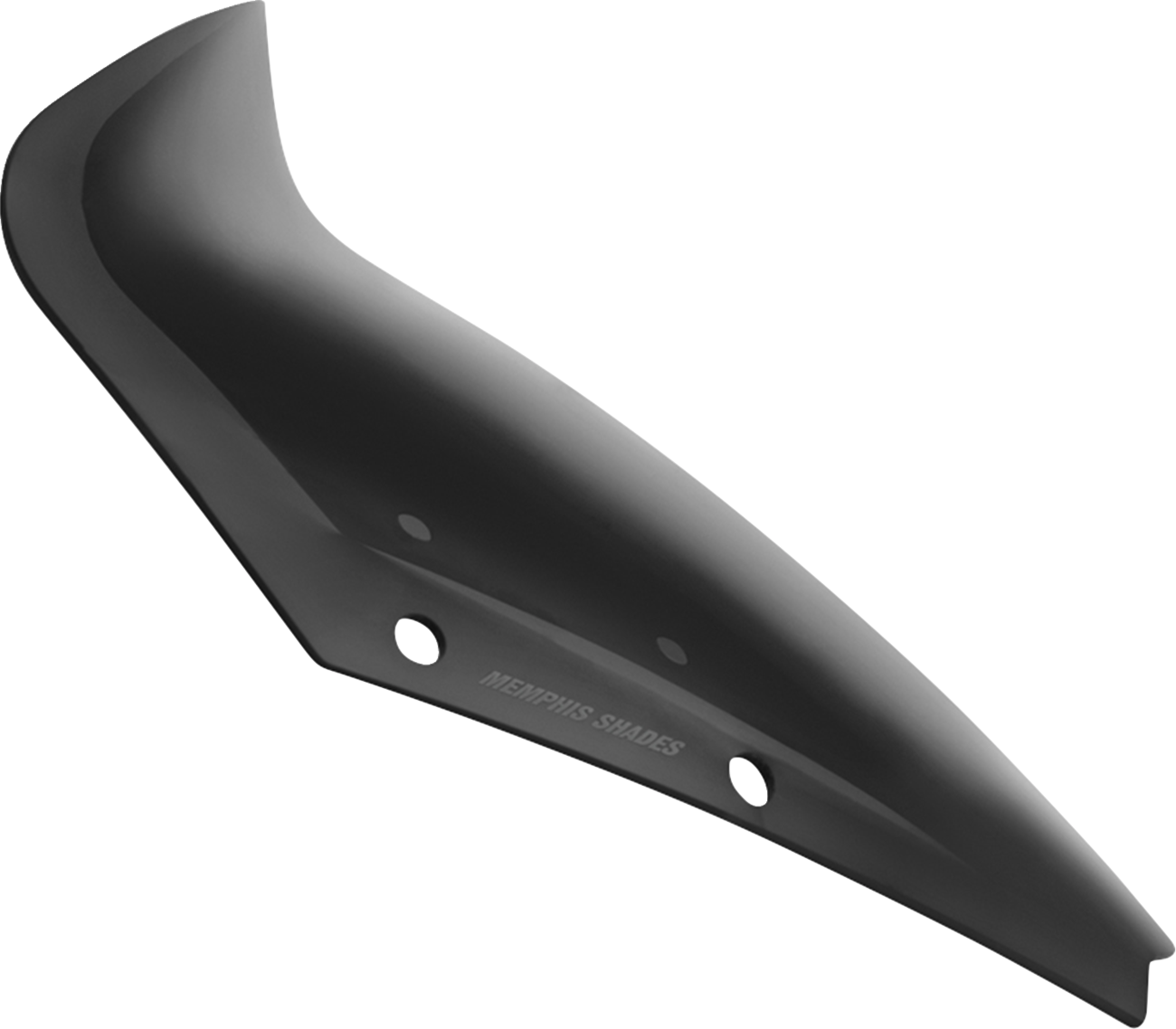 Spoiler Windshield - 6" - Dark Black Smoke - FLHX