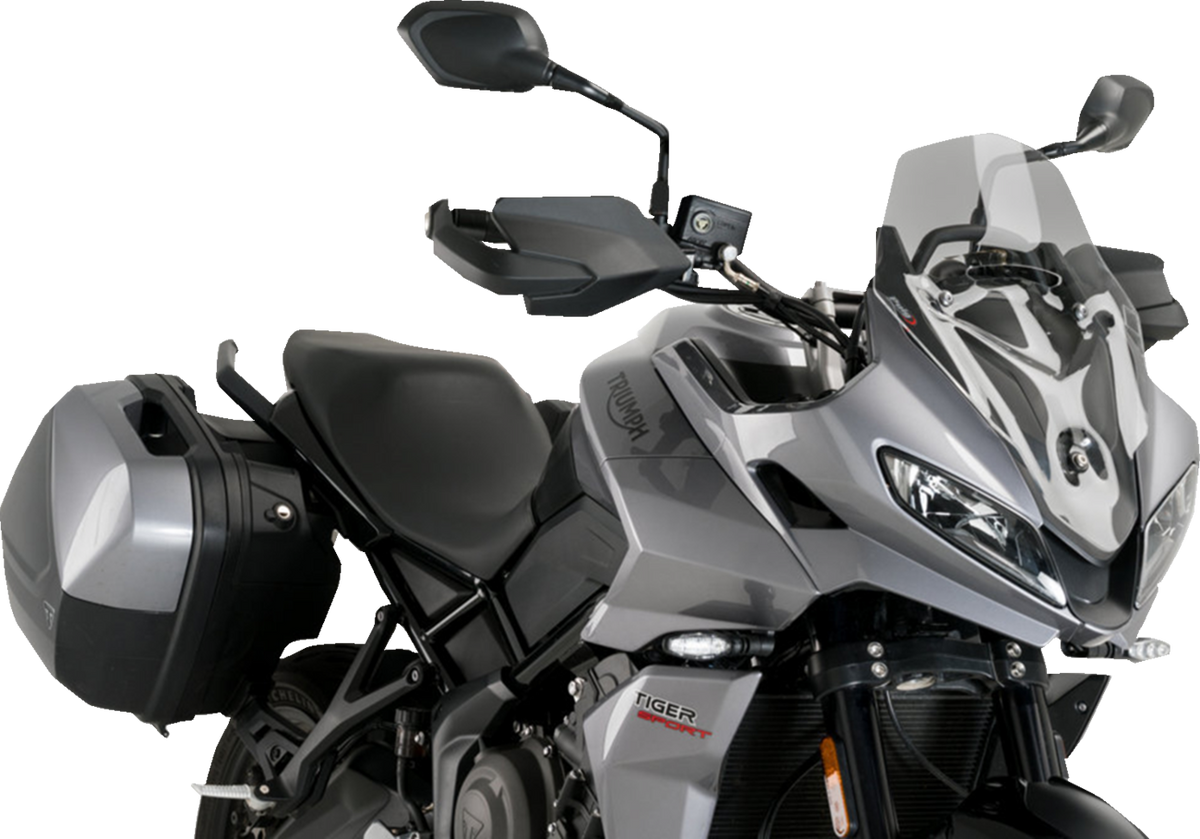 Sport Windscreen - 18" - Smoke - Tiger Sport 660