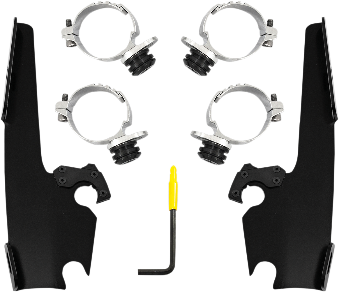 Batwing - Mounting Kit - Black - FXLR