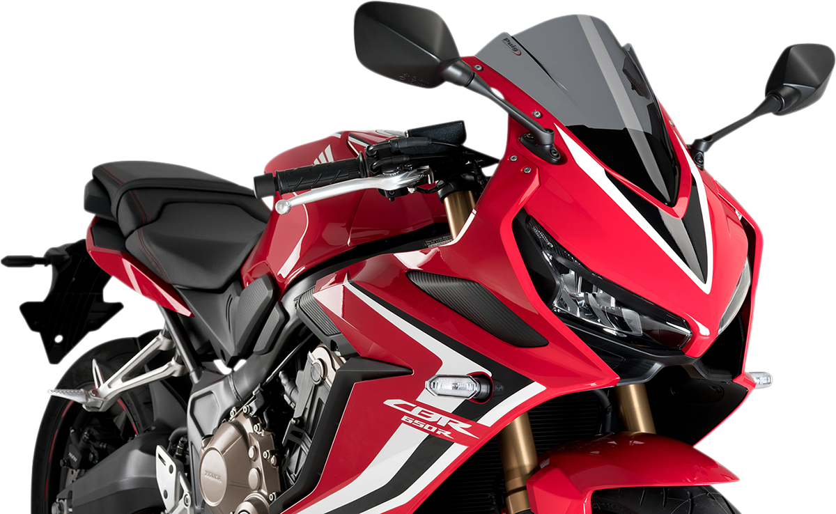 Race Windscreen - 13-1/4" - Dark Smoke - CBR650R