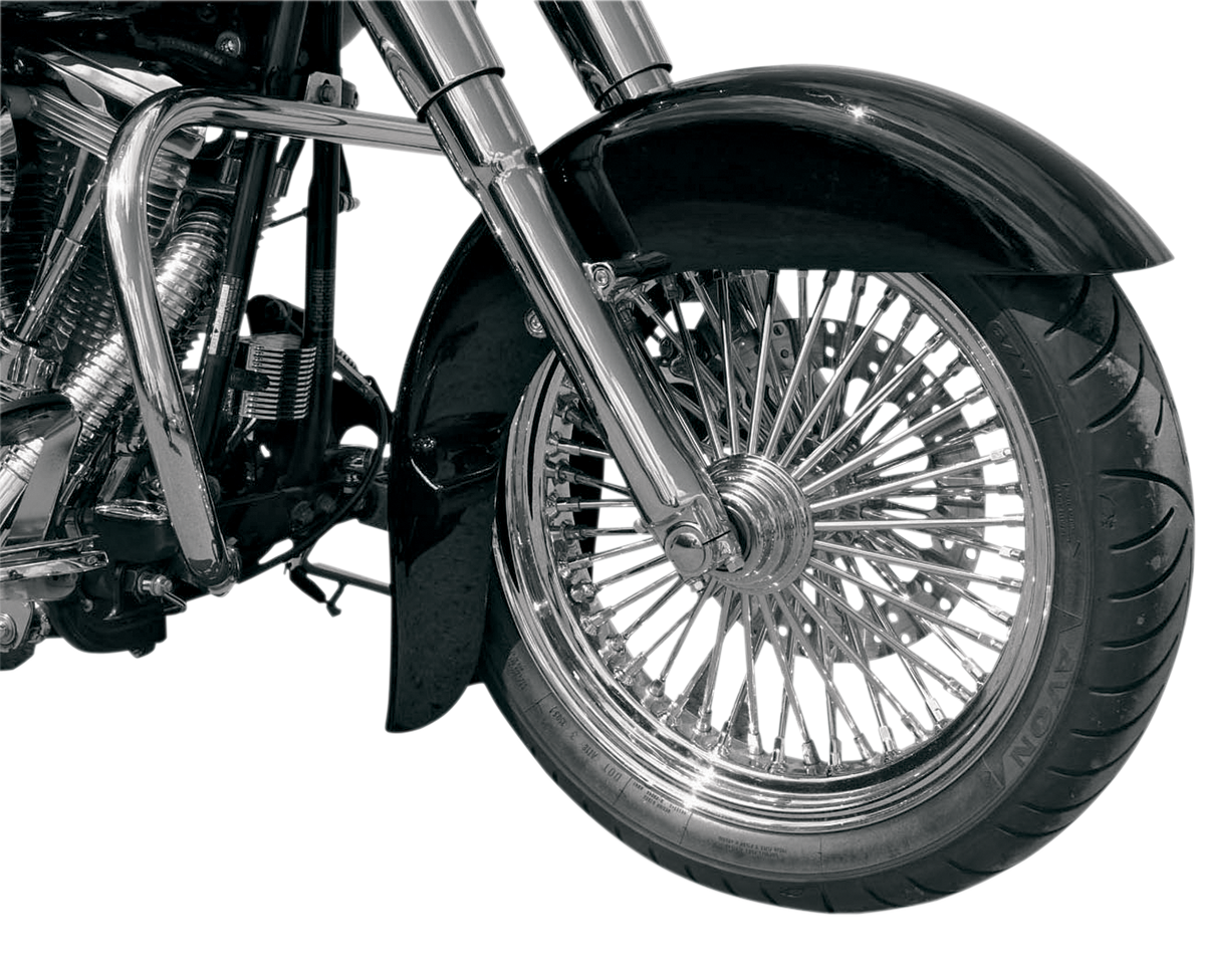 Benchmark Front Fender - Black - 21" - HD Softail