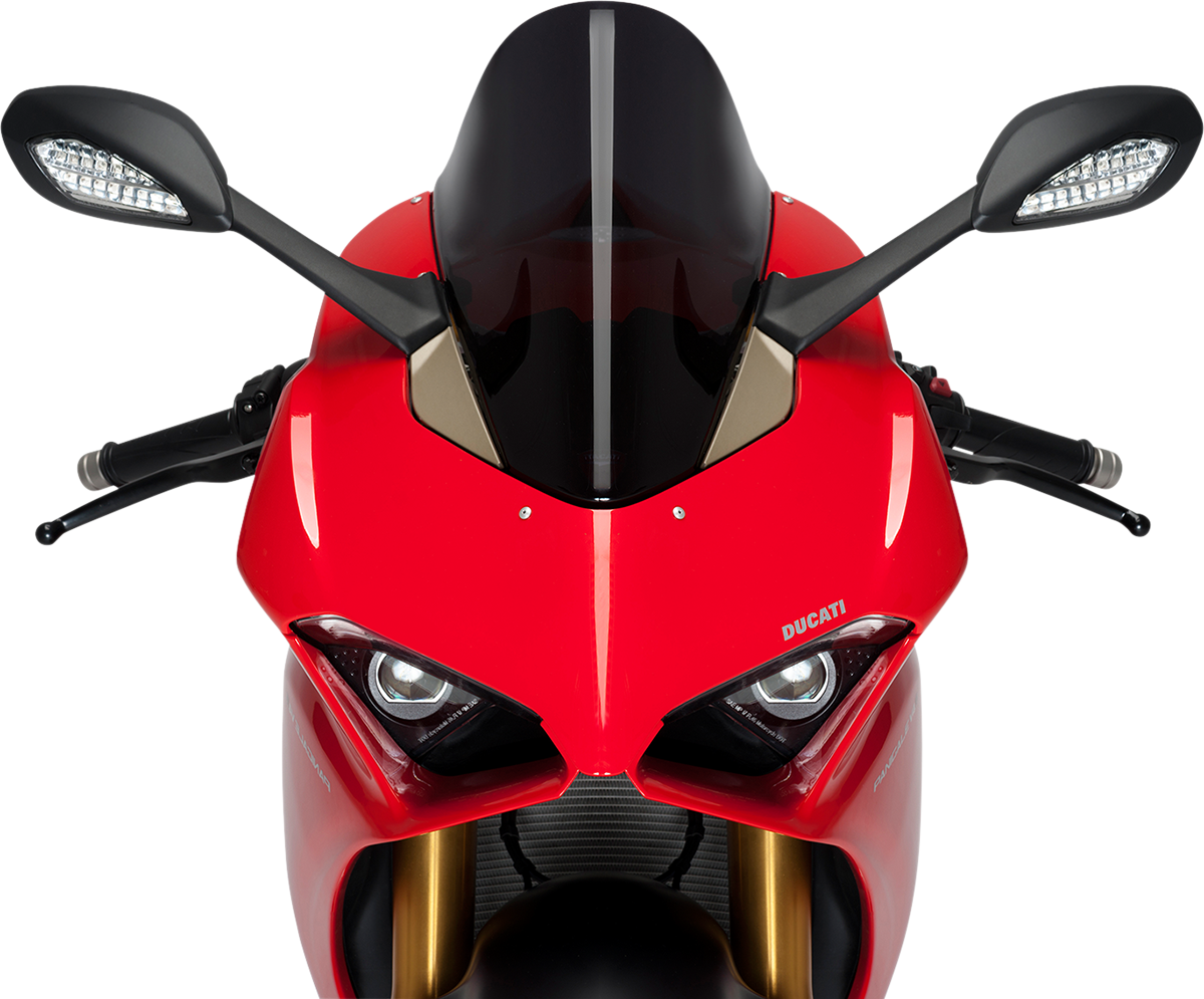 Race Windscreen - 15-3/4" - Black - Ducati