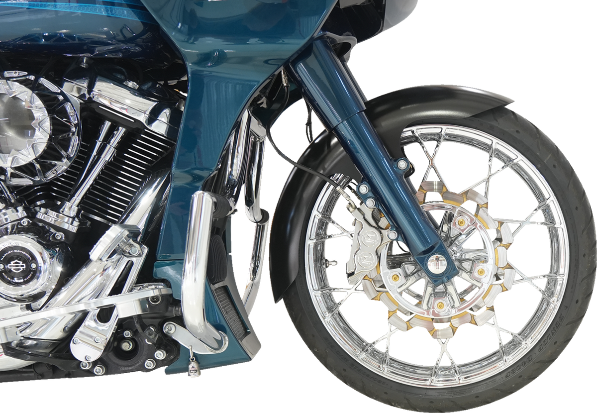 Henry Front Fender - Black - 21" - HD Touring/Trike