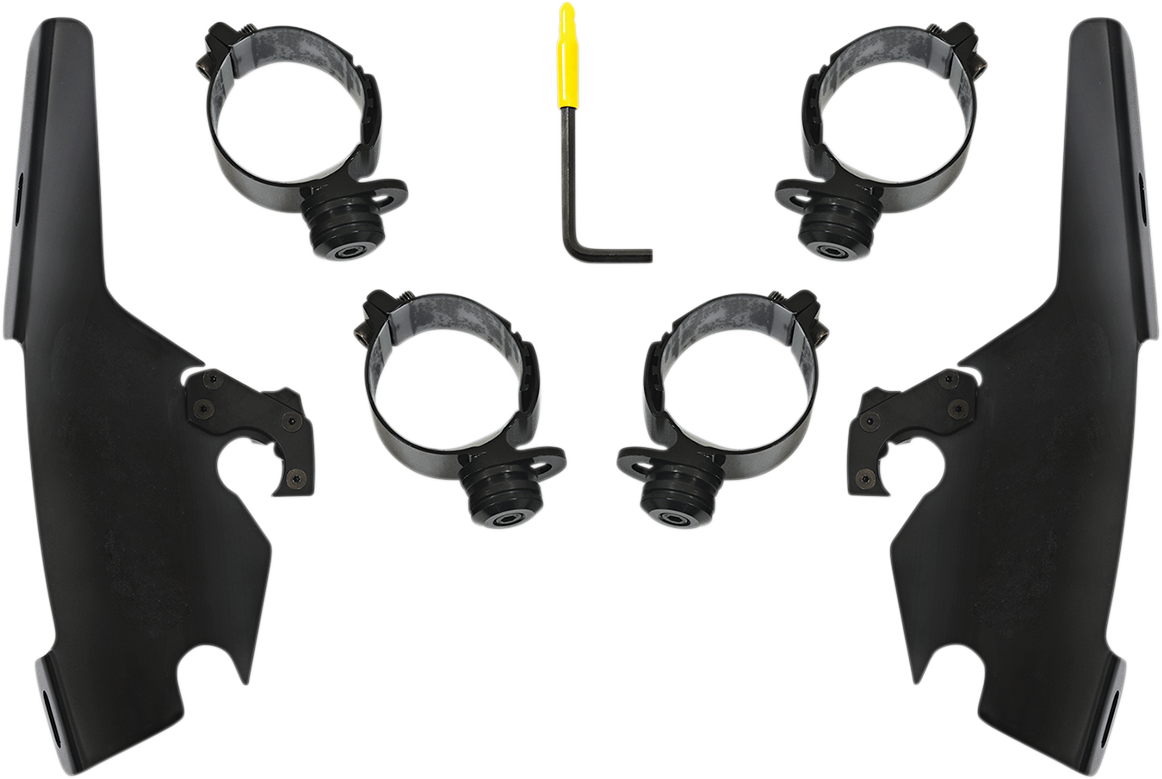 Batwing - Mounting Kit - Black - FLSB