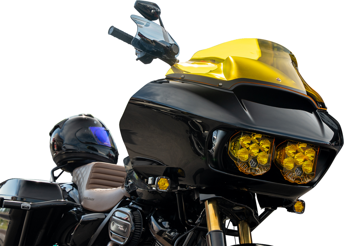 Flare® Handguards - Harley-Davidson Cable Clutch - Dark Smoke