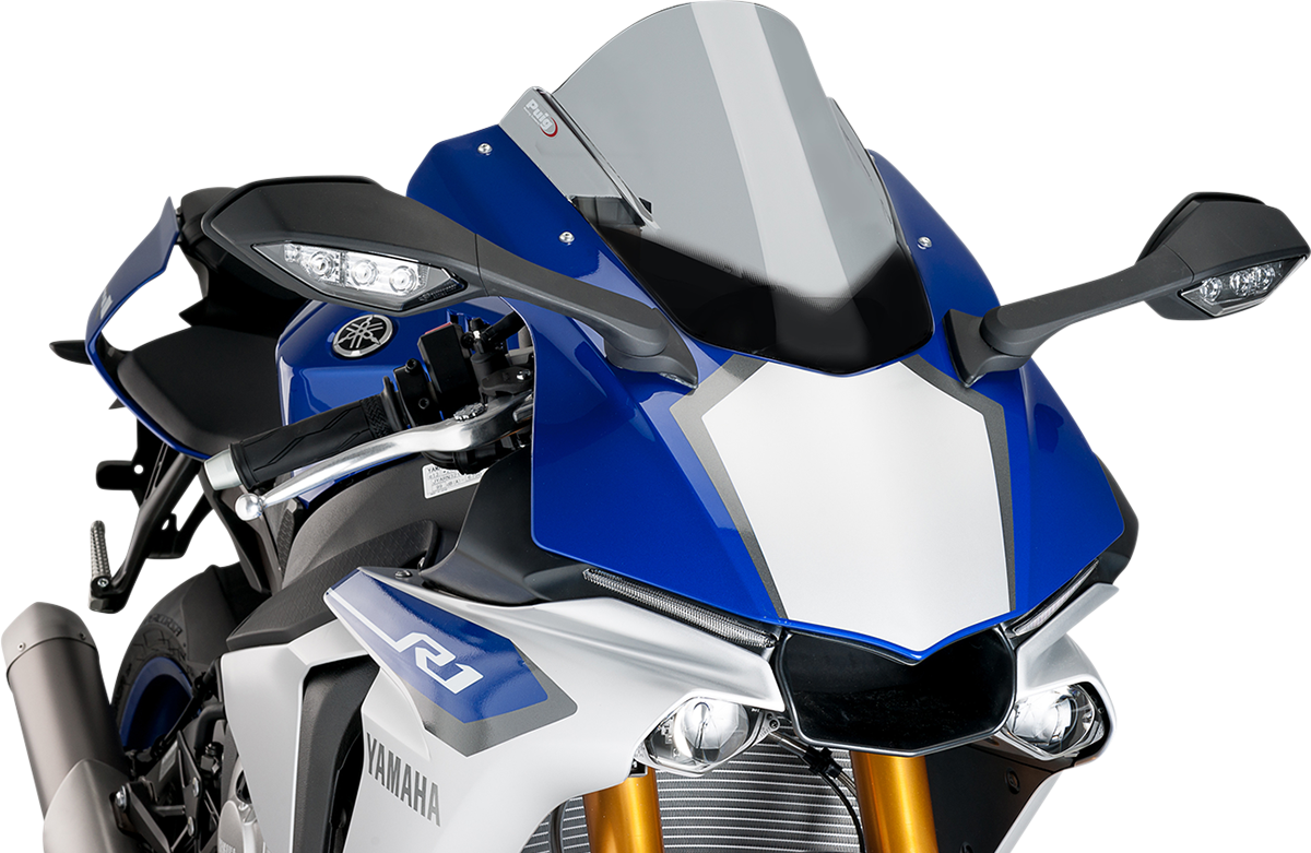 Race Windscreen - 13-1/4" - Smoke - YZF-R1