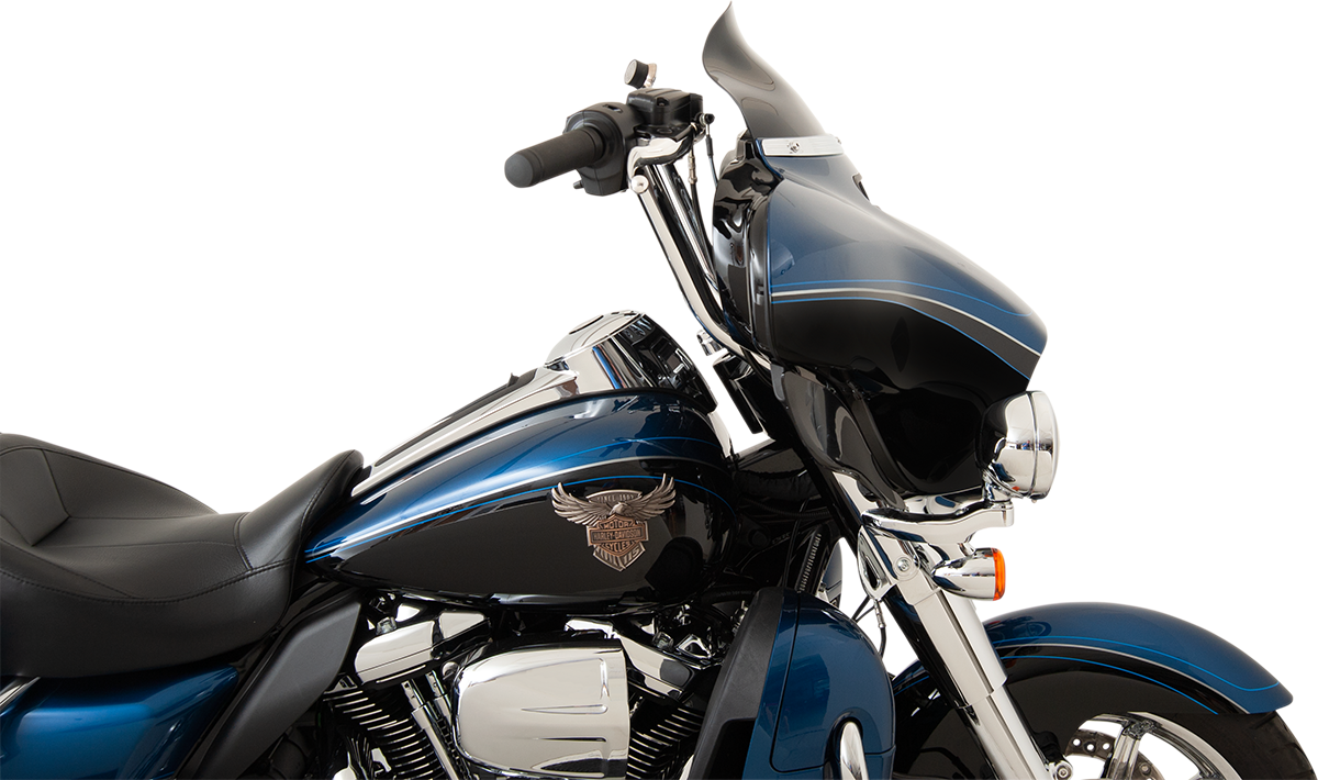 Flare® Windshield - 6-1/2" - Black - '14-'25 FLH