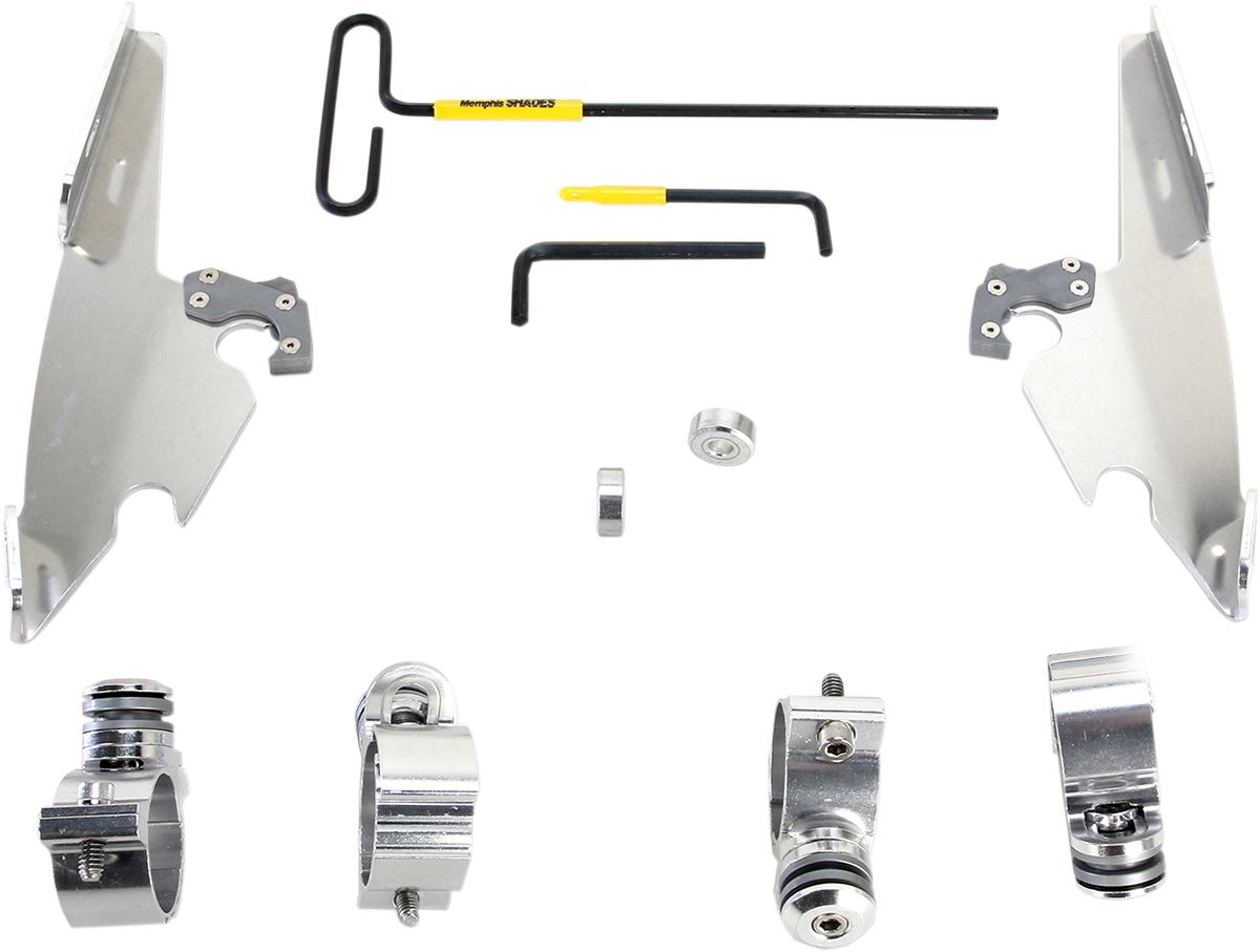 Batwing - Mounting Kit - Polished - XL12C
