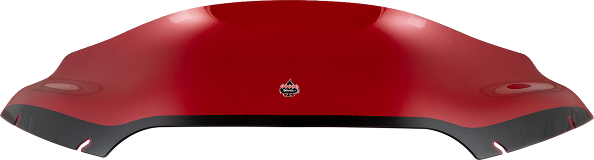 Kolor Flare® Windshield - 6" - Red - '15-'25 FLTR