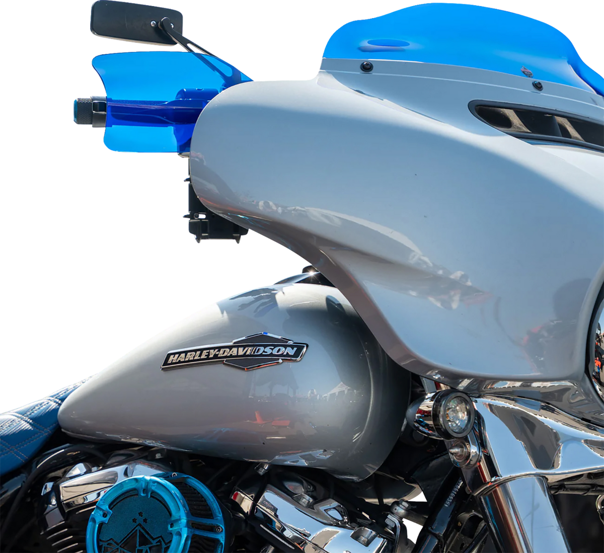 Flare® Handguards - '23-'25 Harley-Davidson - Blue