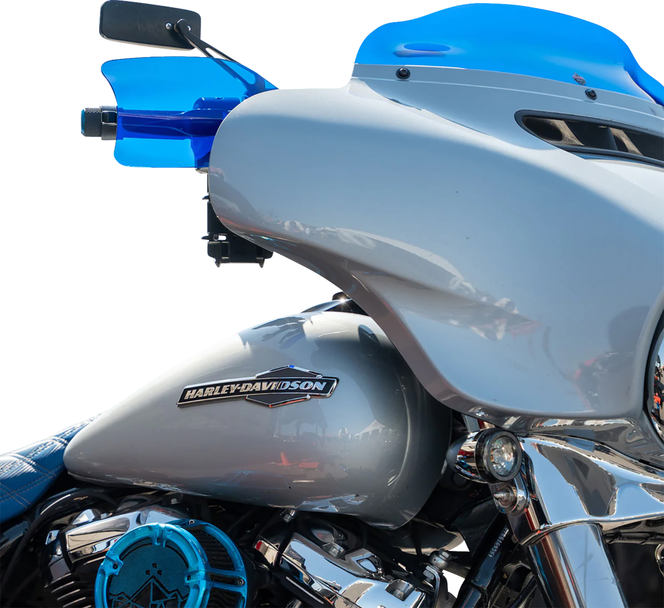 Flare® Handguards - '23-'25 Harley-Davidson - Blue