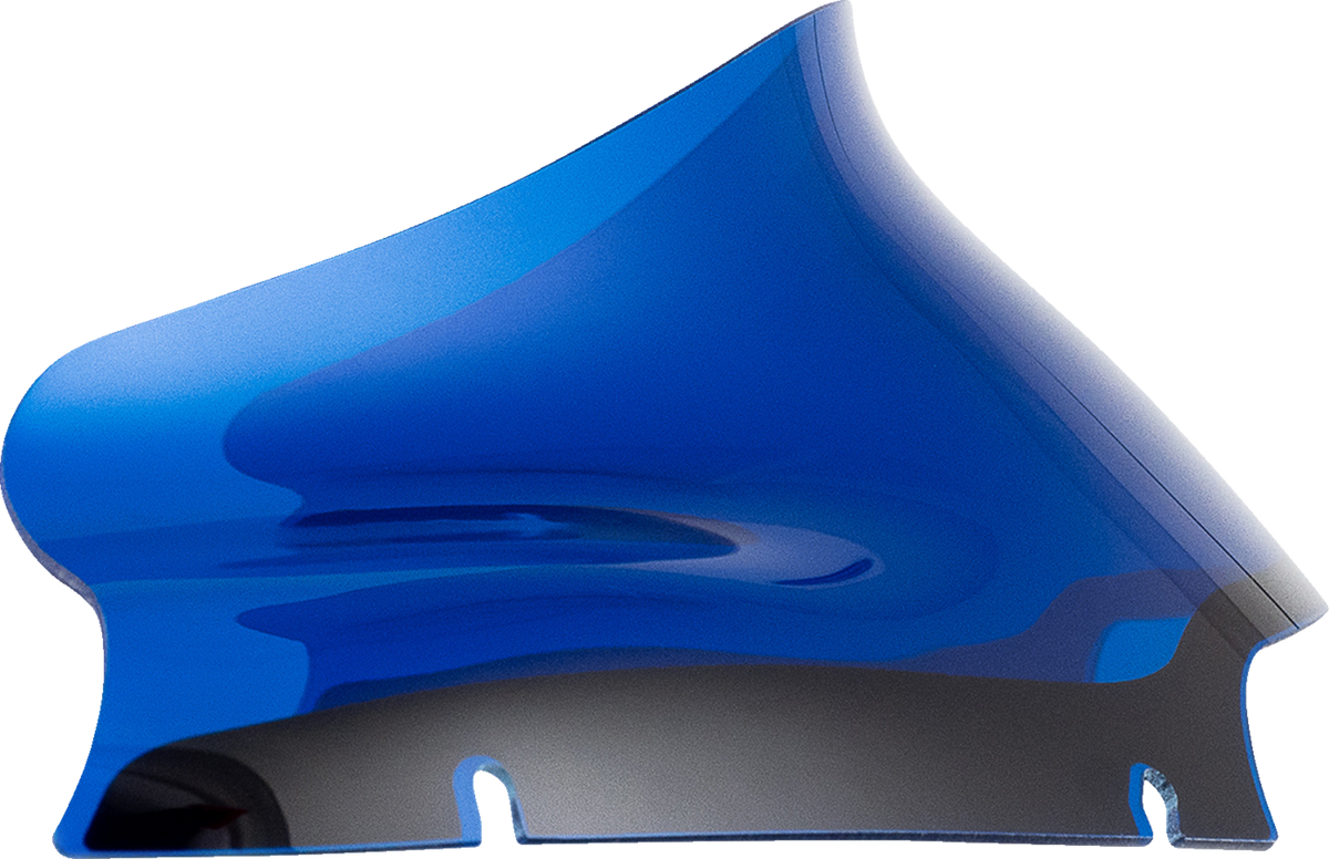 Kolor Flare® Windshield - 6" - Blue - '15-'25 FLTR