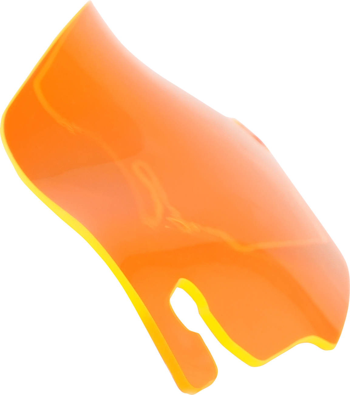 Ice Flare® Windshield - 3-1/2" - Orange Ice - '96-'13 FLHT/FLHX