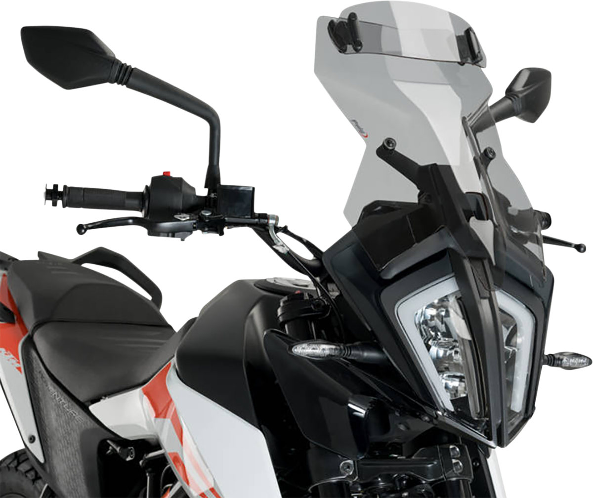Touring Windscreen W/ Visor - Smoke