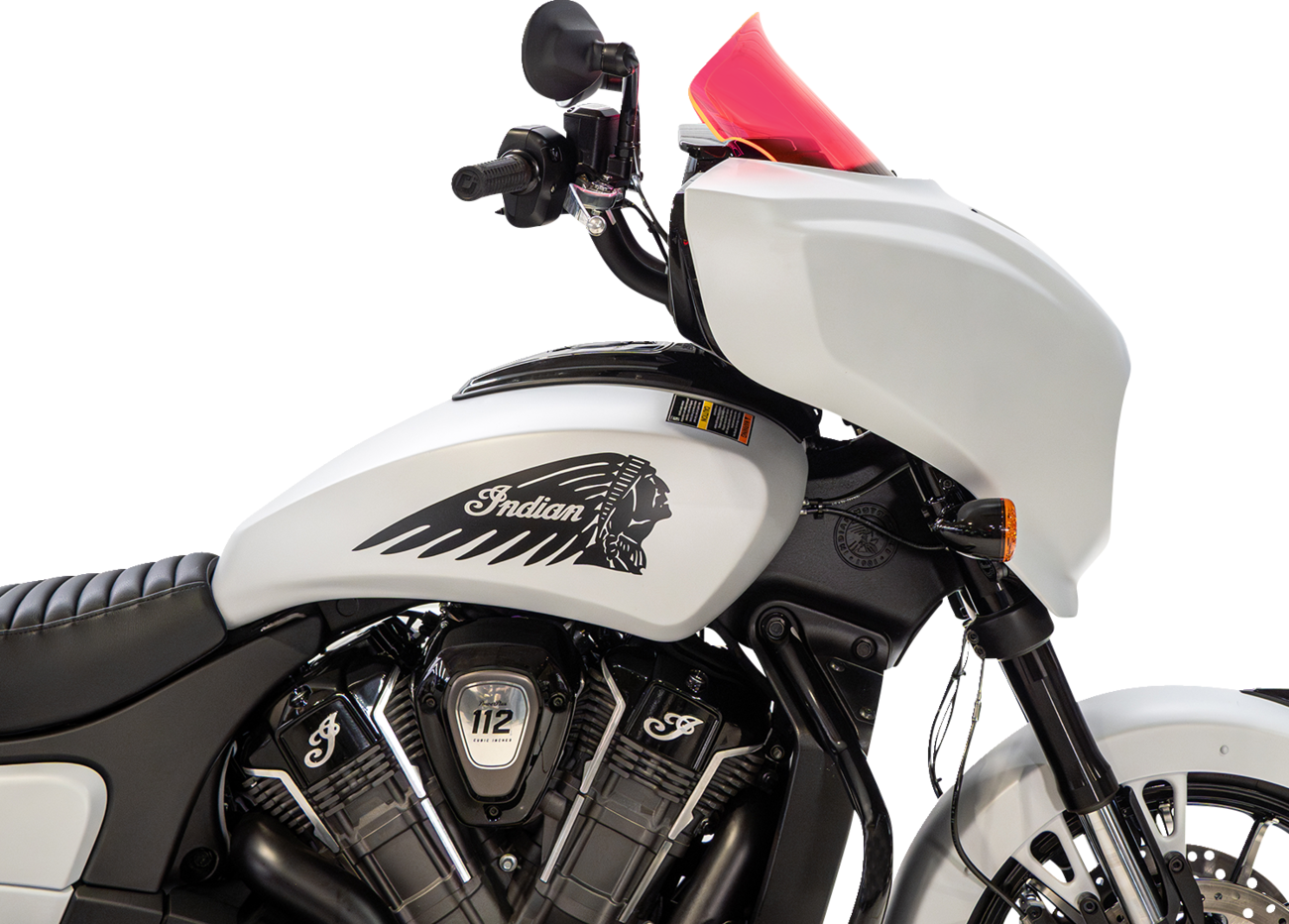 Windshield - 9" - Pink Ice - Chieftain PowerPlus/Roadmaster PowerPlus