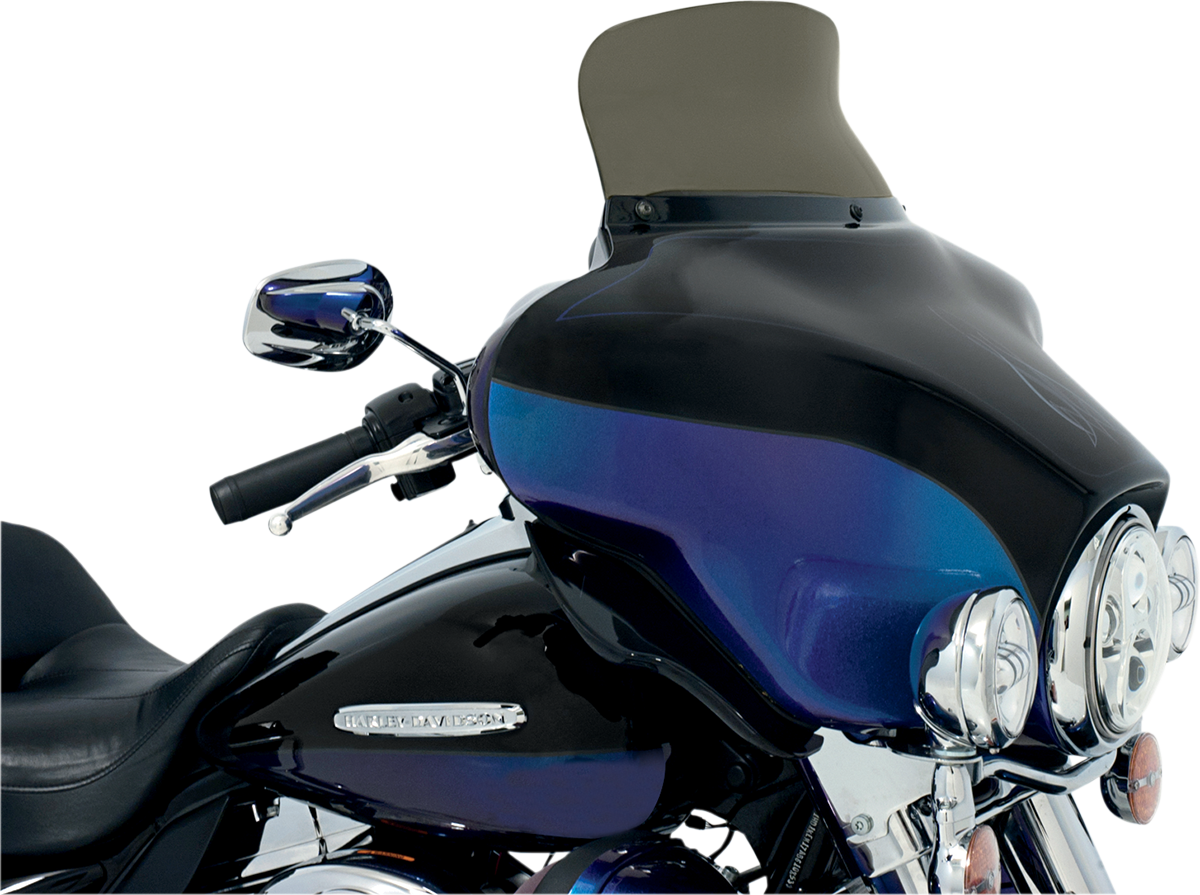Spoiler Windshield - 6-1/2" - Smoke - FLH
