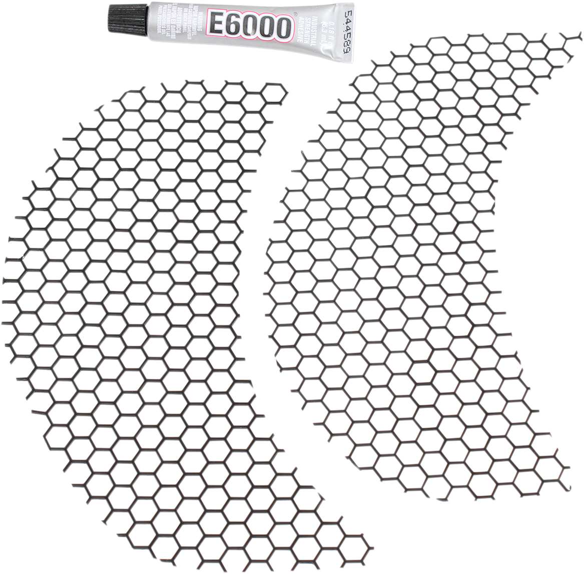 Fairing Vent Screen - Honeycomb - Black - FLTR