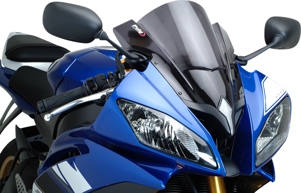 Race Windscreen - 13-3/4" - Dark Smoke - YZF-R6