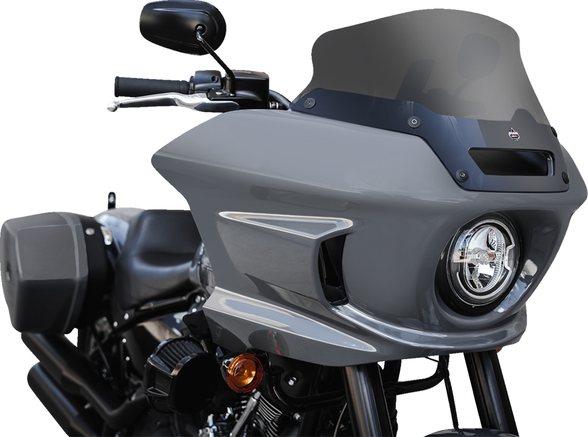 Flare® Windshield - 6" - Dark Smoke - FXLRST