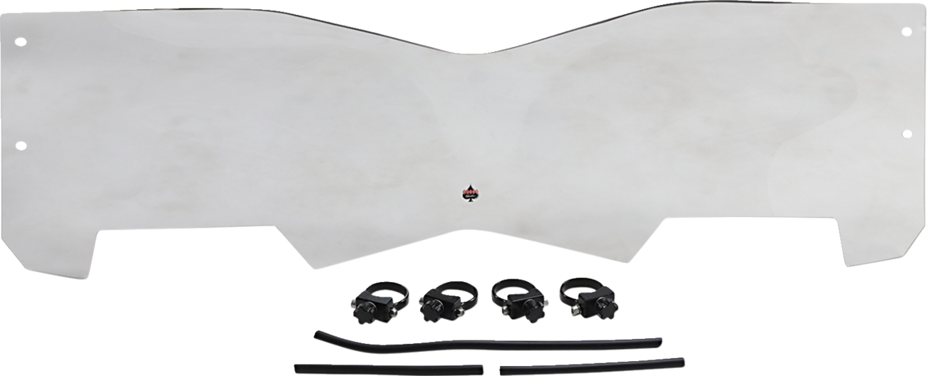 Flare® Windshield - 9-3/4" - Clear - RZR