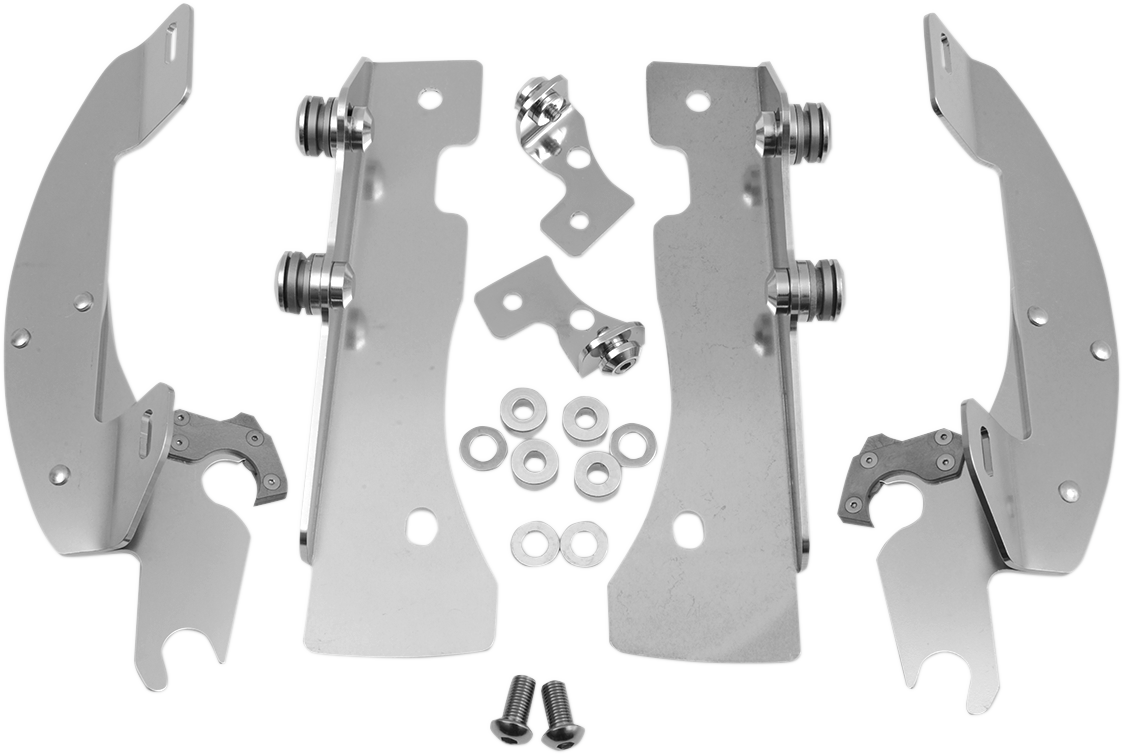 Batwing Trigger Lock Mounting Kit - XV 1600/1700 - Polished