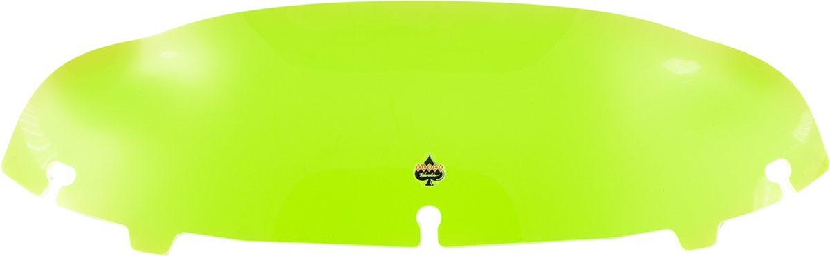 Ice Flare® Windshield - 4" - Green Ice - '14-'25 FLHT/FLHX