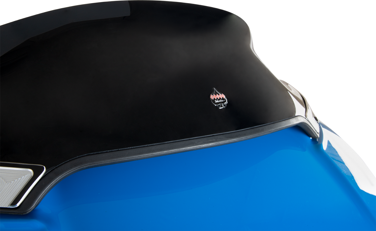Sport Flare® Windshield - 6" - Black - '15-'25 FLTR